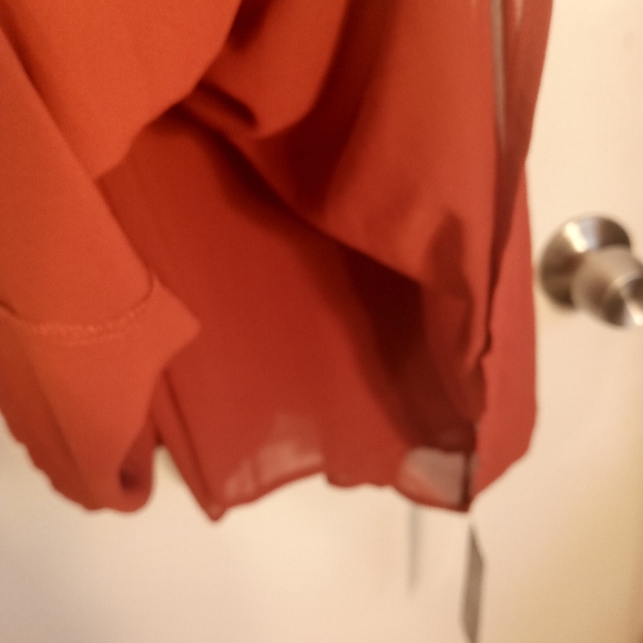 Talent top spaghetti straps rust orange size 1XL - Picture 6 of 8